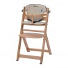 Bebeconfort Timba Krzesełko do karmienia + wkładka Natural Wood